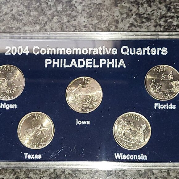 2004-S&P State Quarter Sets.... Uncirculated... In Original US Mint Packaging - Picture 3 of 4